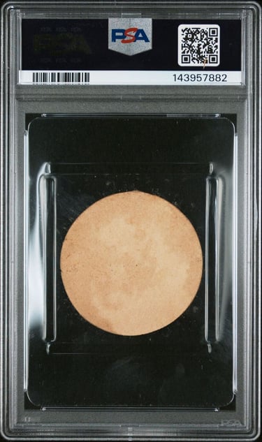 1952 Figuritas Lali Harlem Globetrotters #332 Sam Wheeler Basketball Disc Card (back)