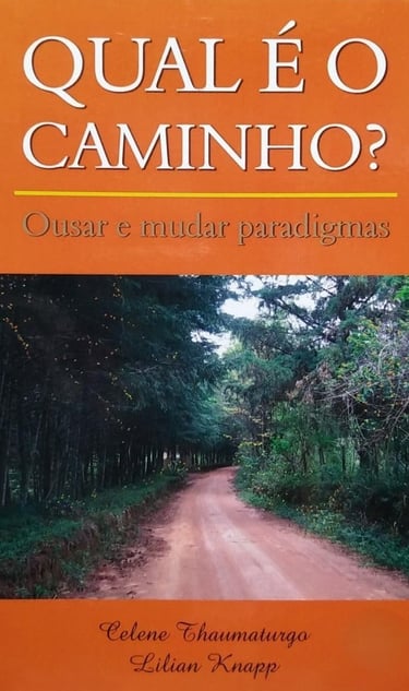 capa de livro mostrando um caminho de terra com vegetação na lateral