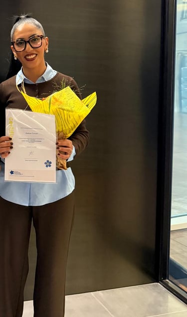 hatice ontvangt erkenning