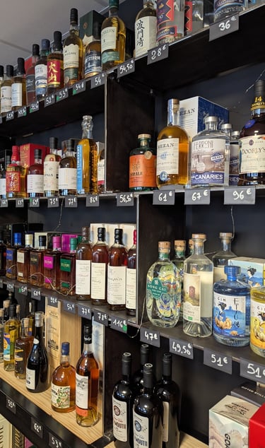 Selection spiritueux Foudre