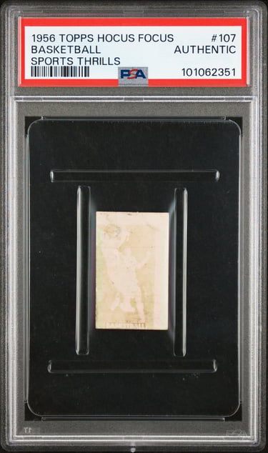 1956 Hocus Focus Sports Thrills Basketball