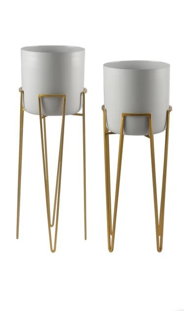 Planter pot with stand