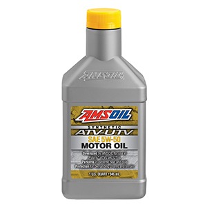 AMSOIL 5W-50 ATV-UTV Synthetic Motor Oil Bottle