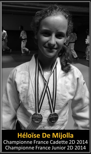 Heloise De Mijolla Aijaku Judo Club Paris 15
