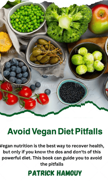 Avoid Vegan diet pitfalls book for sale