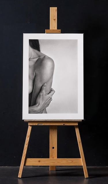 Obra de arte original "Bajo Tu Hechizo" de Aria De Zabal sobre caballete