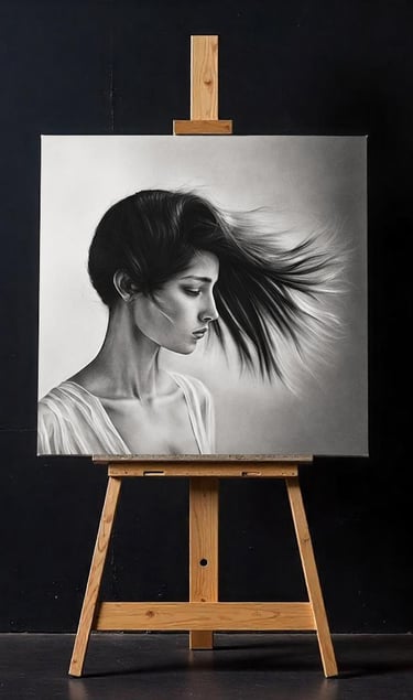 Obra de arte original "El Amor Más Grande De Todos" de Aria De Zabal sobre caballete
