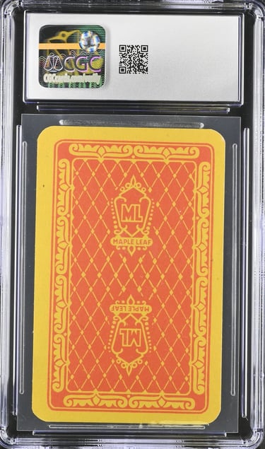 Rare Maple Leaf Gum Basketball Playing Cards