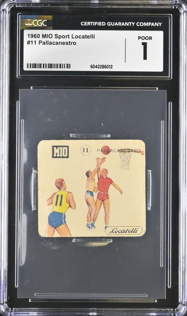 Mio cheese sports cards Italian vintage