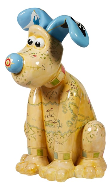 Swallows and Amazon's Gromit by Laura Fearn.