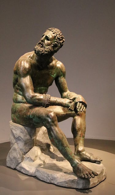 The Boxer at Rest, Hellenistic Greek, c. 1st c. BCE
