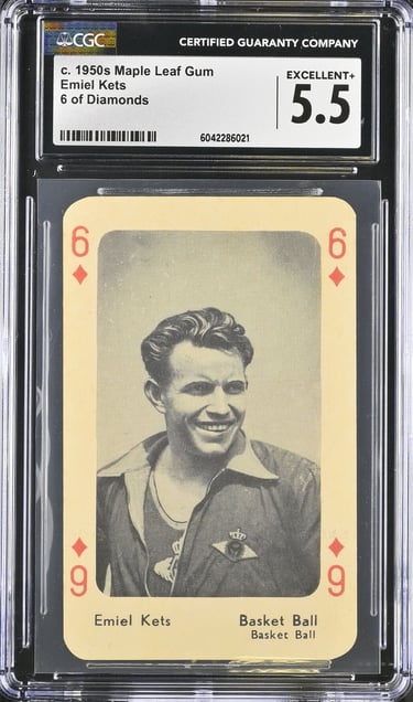 Maple Leaf Sports Playing Cards 1950s