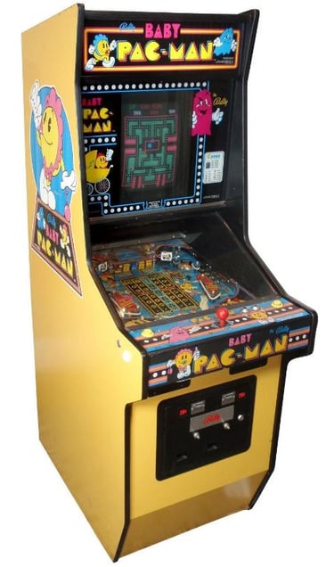 Baby Pac-Man Arcade Game