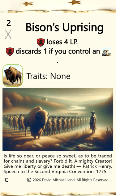 Bison's Uprising
