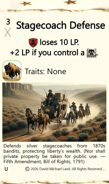 Stagecoach Defense