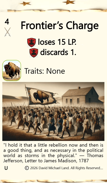 Frontier's Charge