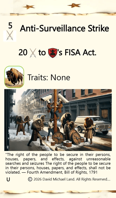 Anti-Surveillance Strike