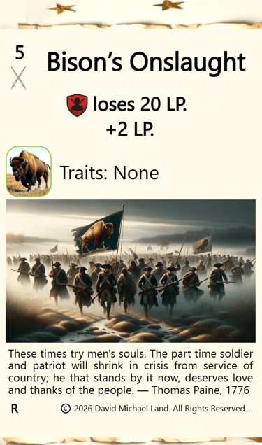 Bison's Onslaught