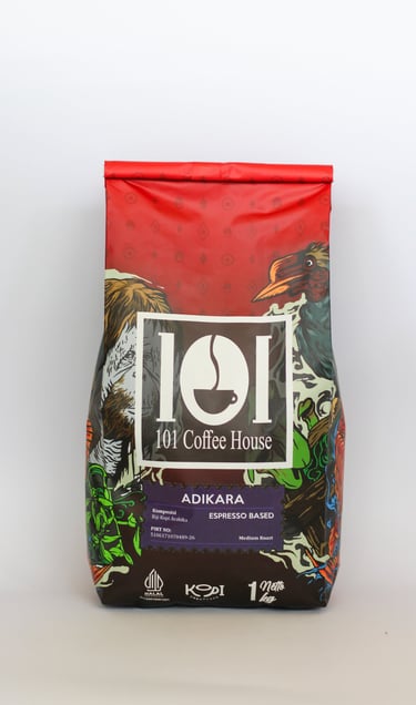 kopi blend produksi 101 coffee house dengan arabika gayo dan robusta temanggung