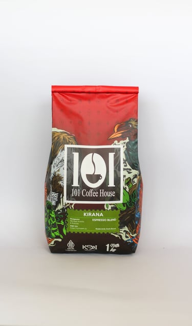 kopi blend produksi 101 coffee house dengan arabika gayo dan robusta temanggung