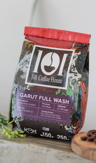 Arabika Garut full wash produksi 101 coffee house dengan profile manual brew
