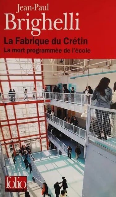 Cover La fabrique du crétin de JP Brighelli