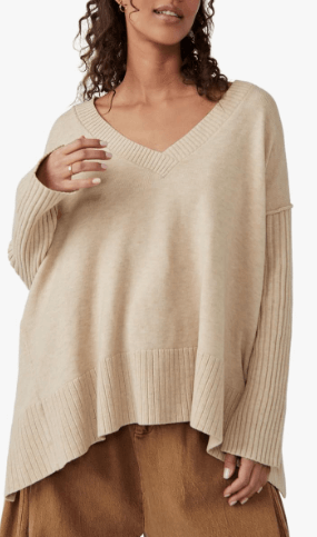 a woman in a Travel Tunic