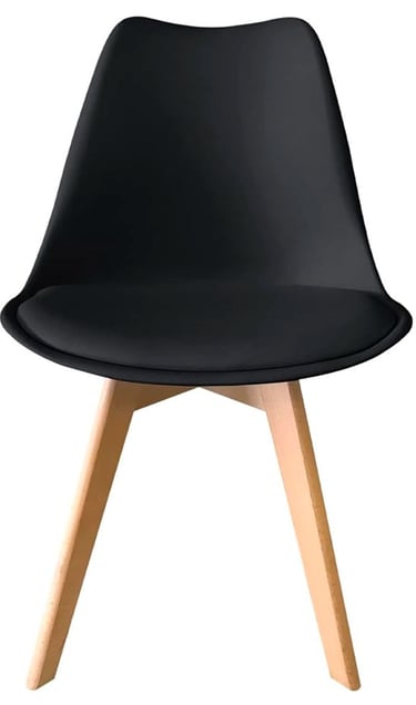 silla negra