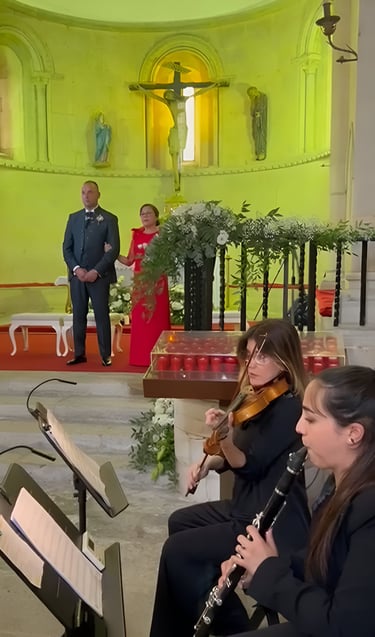 DÚO VIOLÍN Y CLARINETE (BODA L&J 24/08/2024)