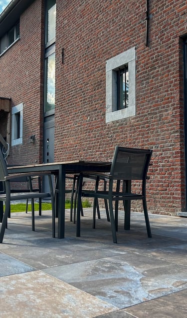 terrasse carrelage