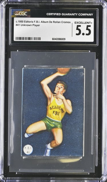 1950 Editorial Rollan F.B.I. Cards