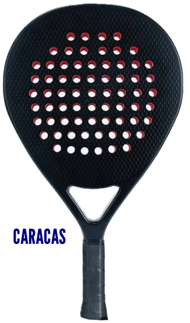 caracas-padel-vibes-custom-padel-racket - teardrop racket