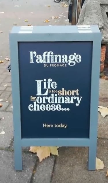 Brand design for L'Affinage