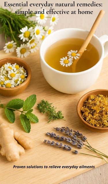 Discover science-backed natural remedies for stress, digestion, immunity and skin. A complete, pract