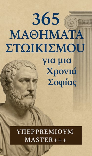 365 Μαθήματα Στωικισμού για μια Χρονιά Σοφίας Καθημερινός Οδηγός Ηρεμίας, Δύναμης & Ανθεκτικότητας