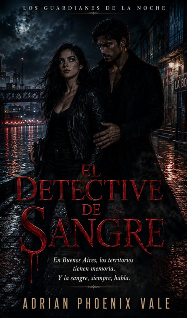 Thriller sobrenatural ambientado en Buenos Aires con vampiros, hombres lobo, asesinatos rituales y u