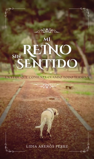 Portada del libro Mi reino sin sentido de Lidia Arenós, una guía sobre duelo animal.