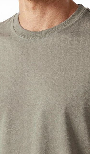 Close-up of a soft cotton t-shirt fabric with vibrant colors