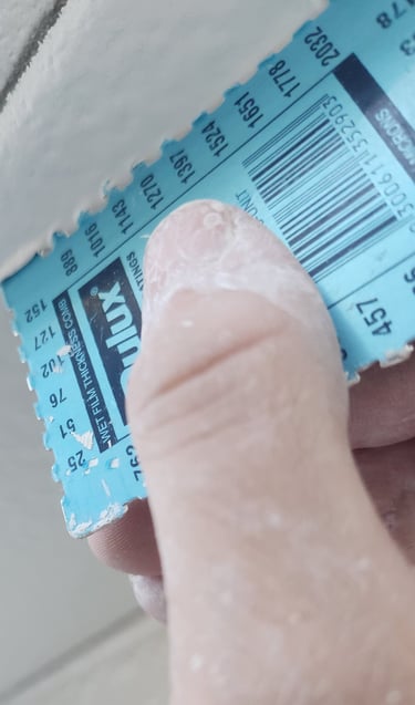 Intumescent Painters, checking wet film thickness. In Sydney.