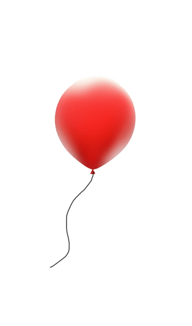 roter Luftballon