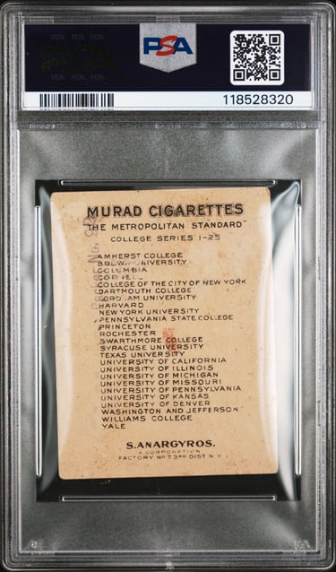 Murad Tobacco Basketball Cards for sale