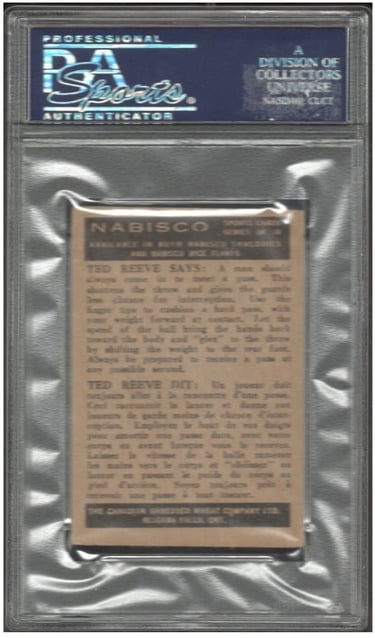 Canadian Vintage Sports Cards