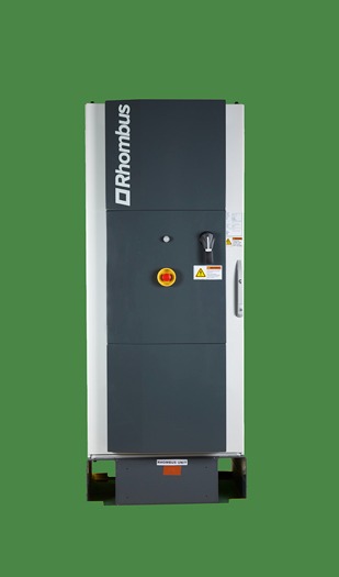 Power Station on a Green Screen Background