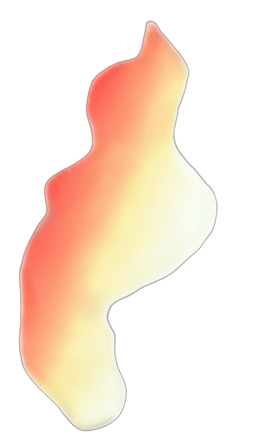 orange cloud decoration