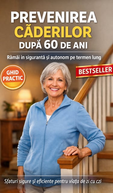 Prevenirea căderilor după 60 de ani: ghid practic pentru seniori. Sfaturi clare, rutine simple și bo