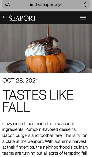 a pumpkin sundae by Paola Marocchi the first to create one like this