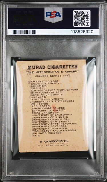 Murad Tobacco Basketball Cards for sale