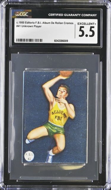 1950 Editorial Rollan F.B.I. Cards