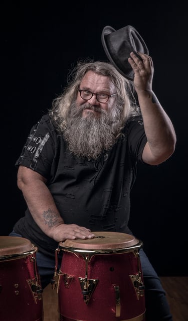 Gunnar "Gurkan" Frid, Spelar percussion i bandet Rock N roll Machine som var Ted Gärdestads sista kompband.