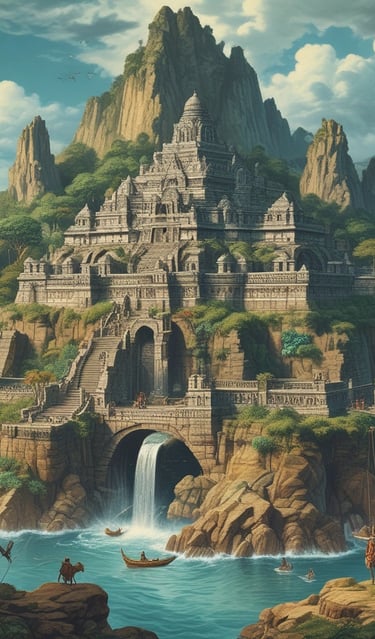 Sparkling sunlight on gentle blue water